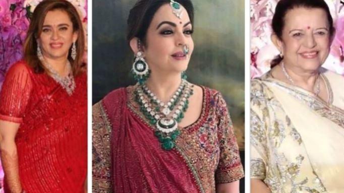 Mamta Dalal, Nita Ambani, Purnima Dalal