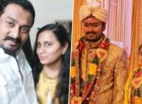 Madhu Prakash with his wife Bharti