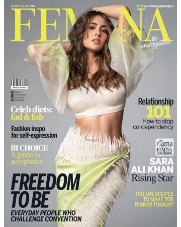 Sara Ali Khan on Femina cover Sara Ali Khan on Femina cover