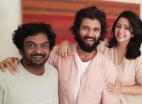 Puri Jagan with Vijay Devarakonda and Charmme Kaur
