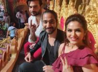 Sanam Johar with his Nach Baliye team