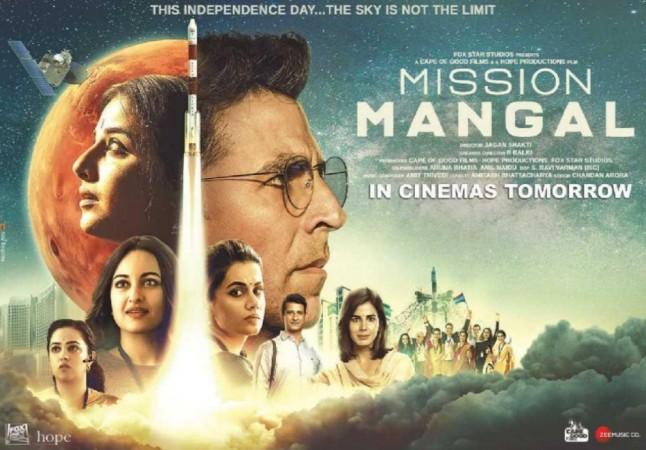 write a movie review on a mission mangal