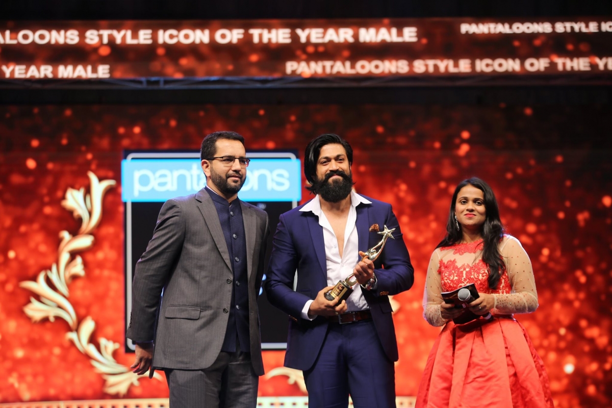 Yash Bagged Best Actor Award for KGF. Yash Wins Best Actor Awards