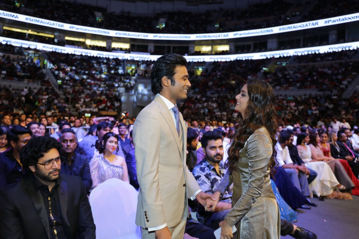 Dhanush with Keerthy Suresh