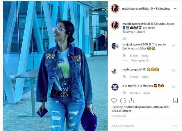 Malaika Arora gets trolled by Sanjay Kapoor Malaika Arora