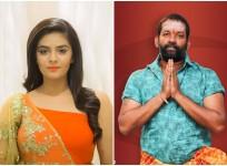 Sreemukhi and Baba Bashkar