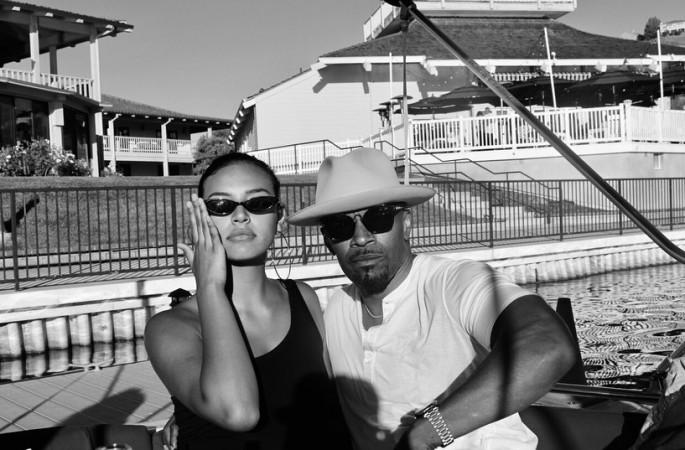 Jamie Foxx and Sela Vave Jamie Foxx and Sela Vave