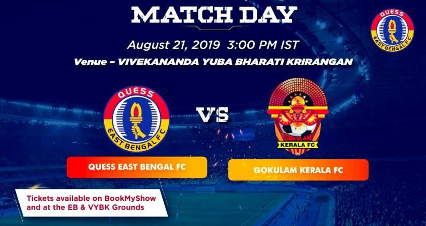 Durand Cup 2019, semi-final: Gokulam Kerala vs Quess East Bengal ...