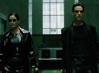 Keanu Reeves and Carrie-Anne Moss