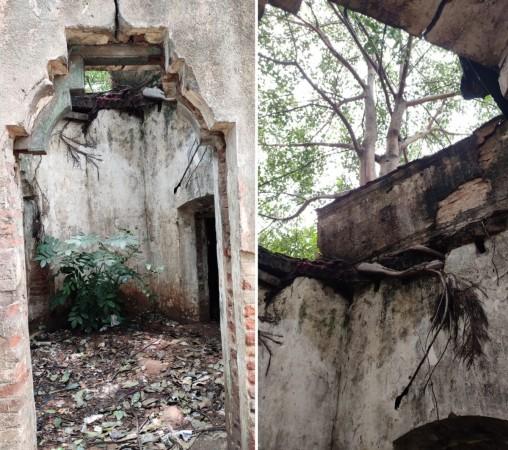 Bangalore Gate at Chamrajpet is in a dilapidated condition. Bangalore Gate