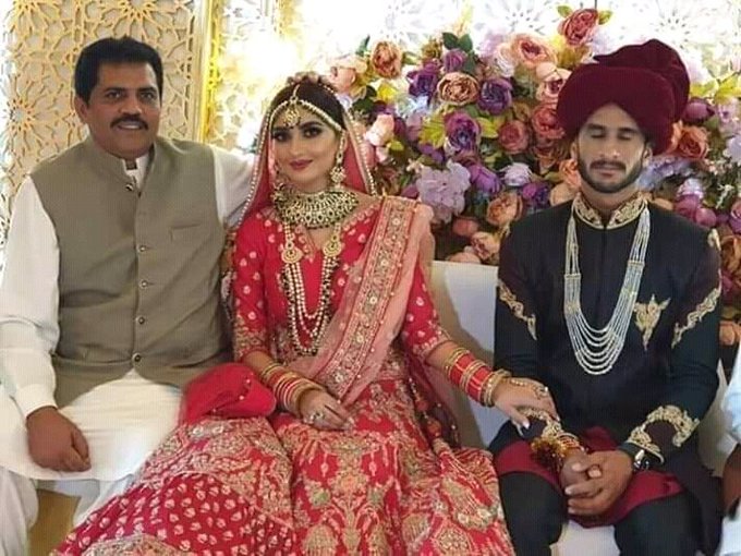 Hasan Ali marriage