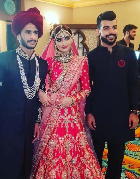 Hasan Ali marriage