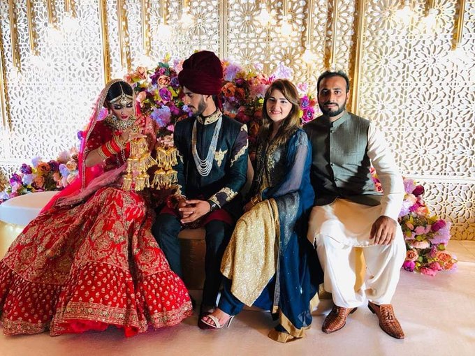 Hasan Ali marriage