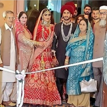 Hasan Ali marriage