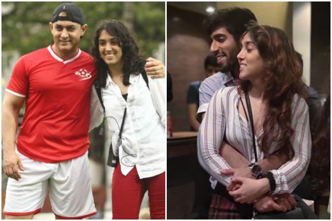 Aamir Khan's daughter Ira posts adorable picture with beau Aamir Khan's daughter Ira posts adorable picture with beau