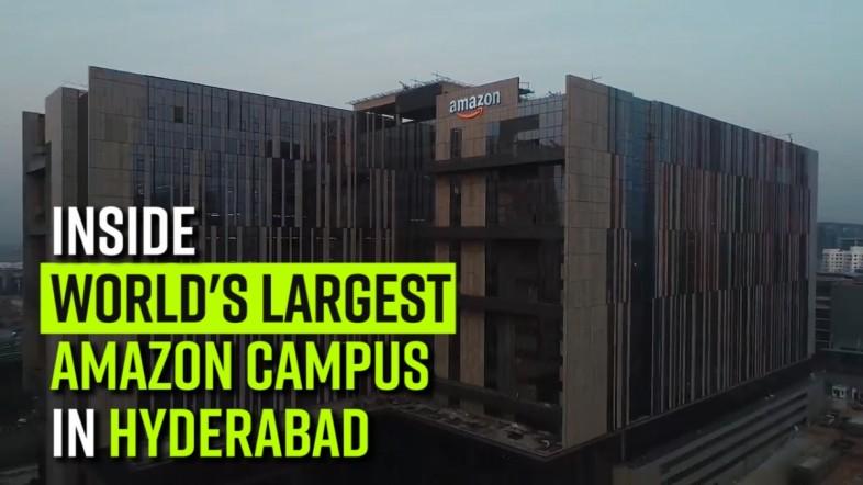 Inside World S Largest Amazon Campus In Hyderabad Most Interesting Facts Watch Ibtimes India