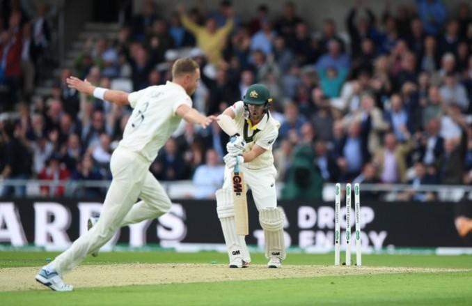 Broad after dismissing Head Stuart Broad