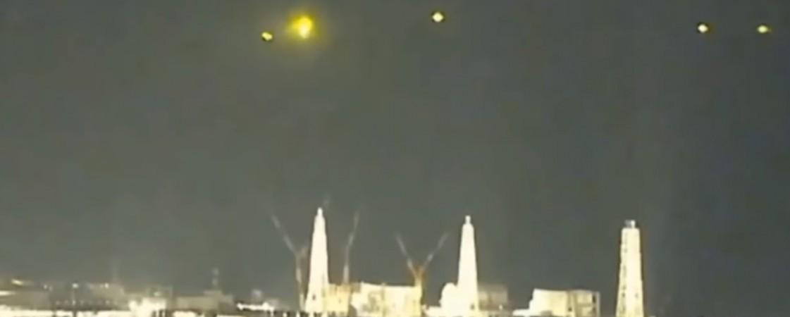 Five UFOs spotted above nuclear power plant in Fukushima, conspiracy theorists suspect alien visit - IBTimes India