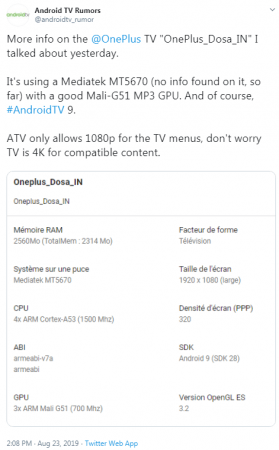 OnePlus TV leaks OnePlus TV leaks