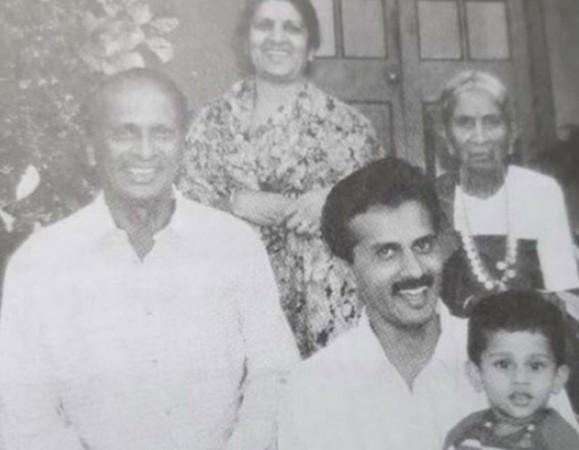 Gangaiah Hegde and family Gangaiah Hegde