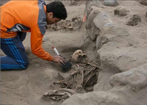 Archaeologists find record 227 remains of child sacrifice in Peru - IBTimes India