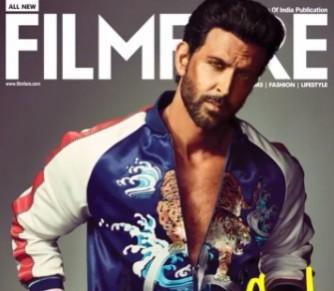 Hrithik Roshan on Filmfare cover Hrithik Roshan on Filmfare cover