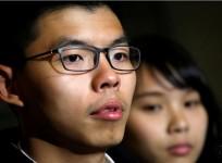 Joshua Wong and Agnes Chow