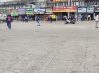 White topped roads near Majestic bus stand in Bengaluru