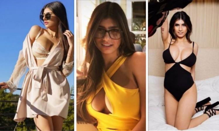 Mia Khalifa Without Dress - PIC: Mia Khalifa shares sultry 'wedding day' preparation picture ...