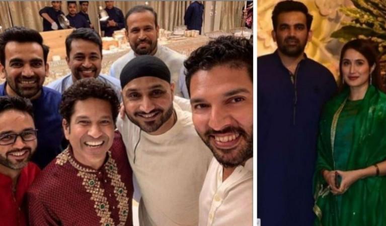 (PHOTOS) Ambani Ganesh Puja 2019: Sachin Tendulkar – Anjali to Zaheer