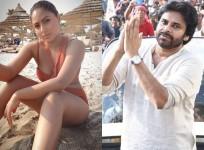 Nikesha Patel and Pawan Kalyan