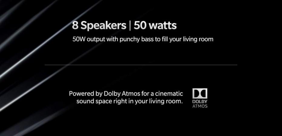 OnePlus TV audio setup confirmed OnePlus TV audio setup confirmed