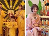 Shilpa Shetty with family, Sonali Bendre