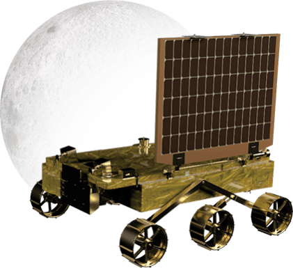 Pragyan rover which the lander, Vikram, will release on the lunar after a scheduled controlled landing in lunar south pole on Saturday. Indian Space Research Organisation's (ISRO) Moon Mission Chandrayaan 2 took Vikram to the lunar orbit on August 20 after a month-long journey following the launch from the Sriharikota space centre on July 22. Pragyan rover of ISRO