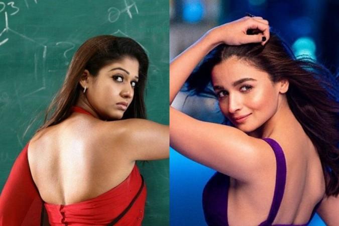 Nayanthara and Alia Bhatt. Nayanthara and Alia Bhatt