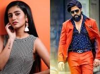 Priya Prakash Varrier and Yash