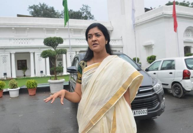 AAP MLA Alka Lamba at Delhi Assembly in Aug 23, 2019. AAP MLA Alka Lamba