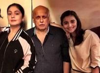 Pooja Bhatt, Mahesh Bhatt, Alia Bhatt