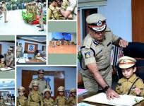 Bengaluru City Police organised an event in the Silicon Valley, where five terminally ill kids were made police Commissioners for a day on Monday (September 9).