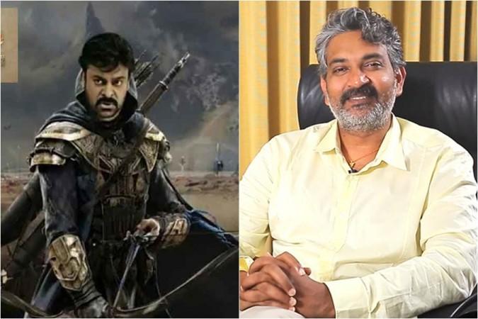 Chiranjeevi and SS Rajamouli Chiranjeevi and SS Rajamouli