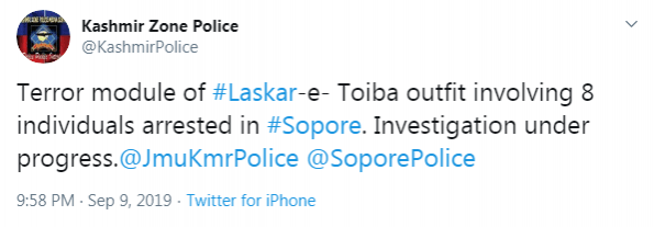 J&K police