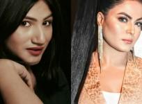 Mahika Sharma and Veena Malik