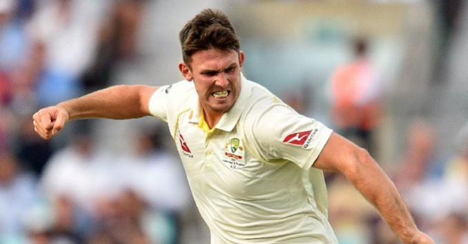 Marsh picked up a five-for in the final Test Mitchell Marsh