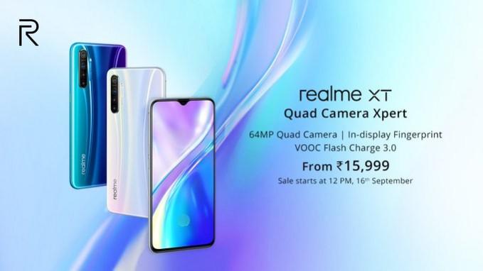 Realme XT launched in India Realme XT launched in India