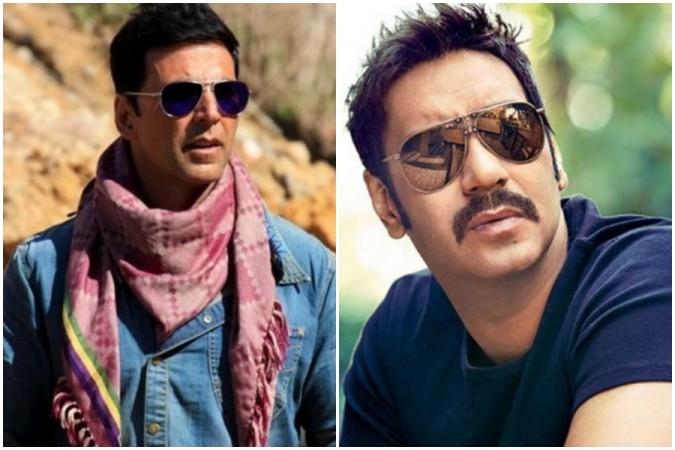 Ajay Devgn's fans run dirty trend against Akshay Kumar Ajay Devgn's fans run dirty trend against Akshay Kumar