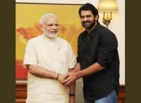 Prabhas with Narendra Modi