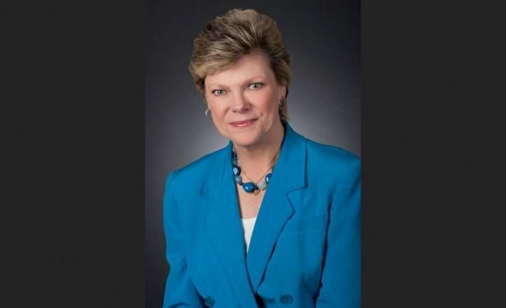 US journalist Cokie Roberts poses in an undated handout photo obtained by Reuters on September 17, 2019. Cokie Roberts