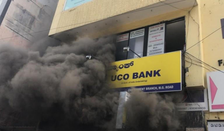 UCO Bank branch at MG Road