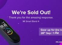 Mi Band 4 sold out on Day 1