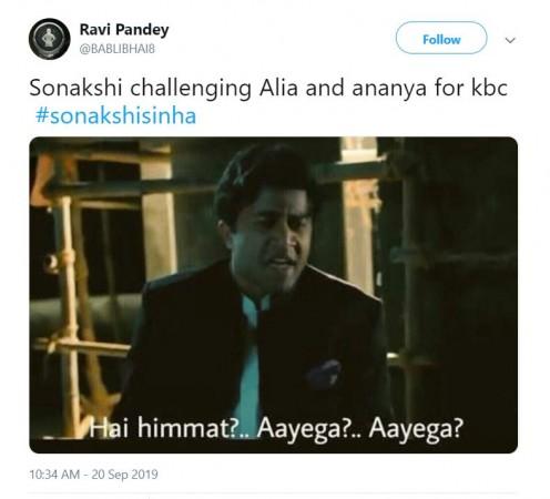Sonakshi Sinha gets trolled for her answer in KBC 11